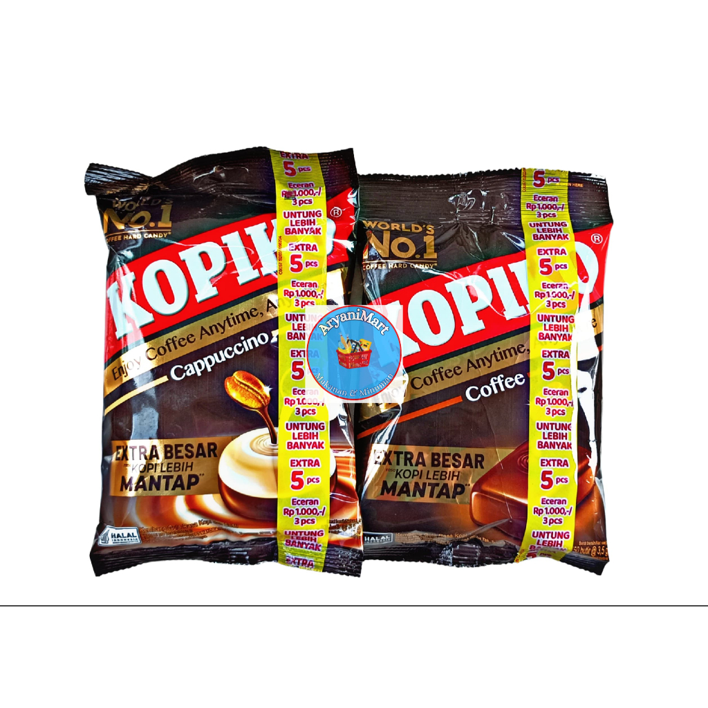 

Permen Kopiko Rasa Cappucino 50pcsx3,5gr