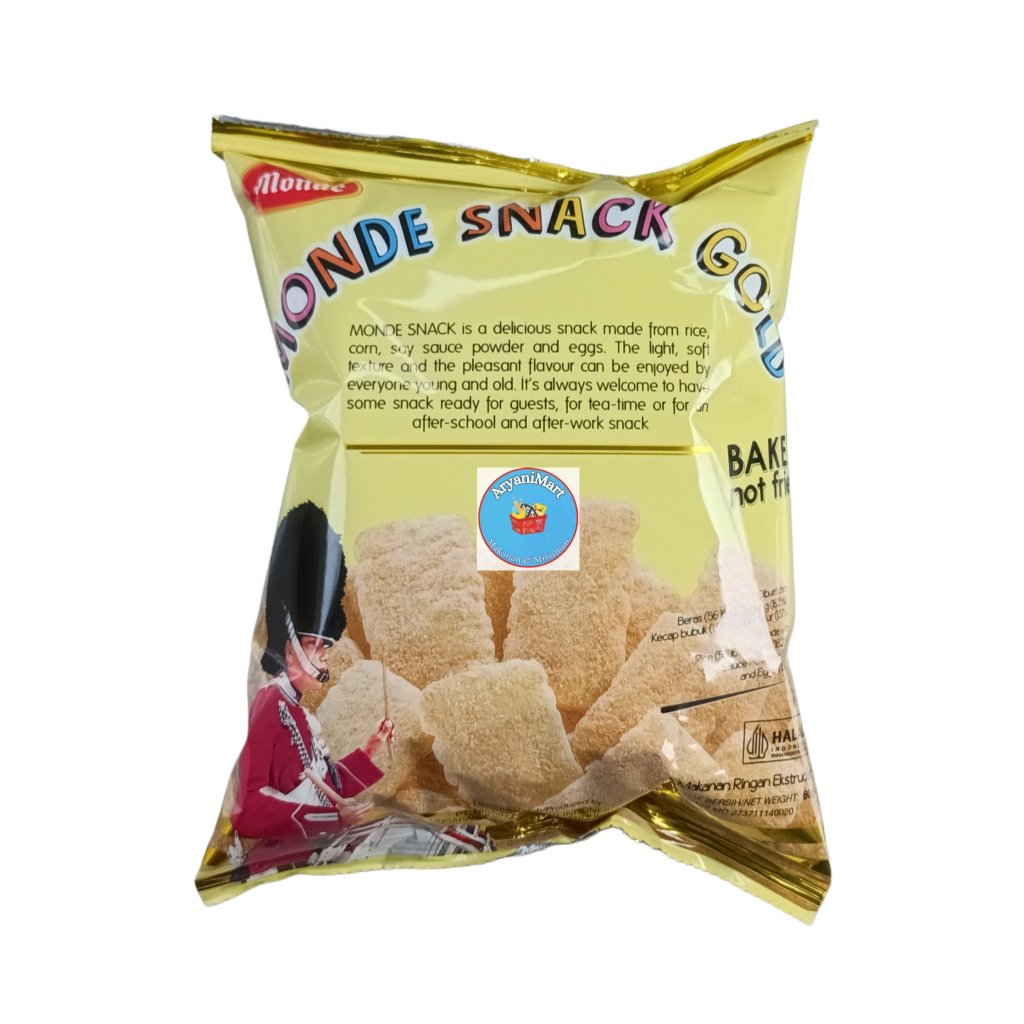 

Monde Serena Snack Gold Satuan 60gr