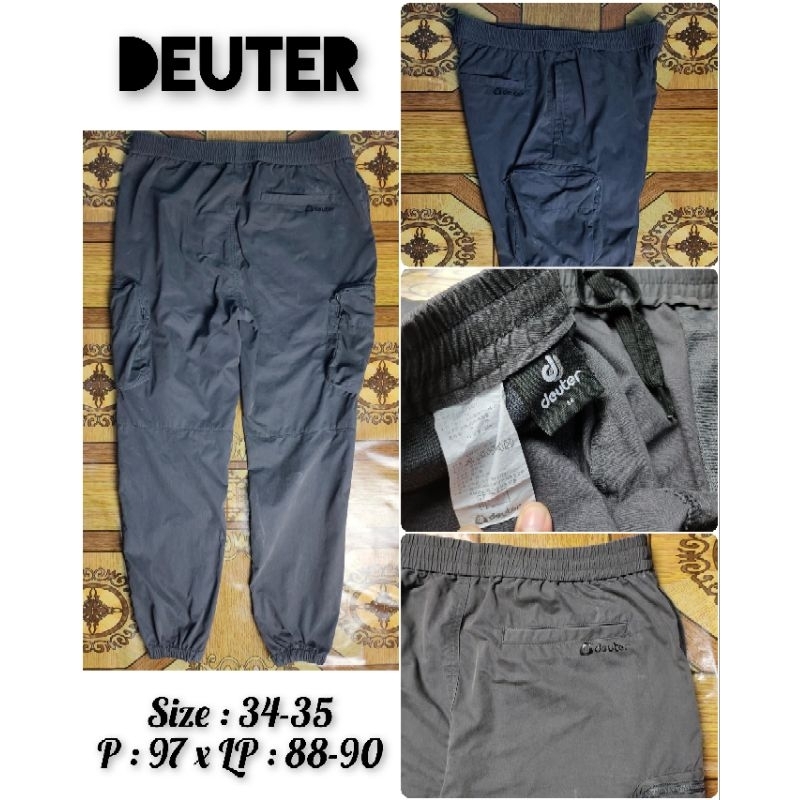Celana Panjang Jogger Deuter