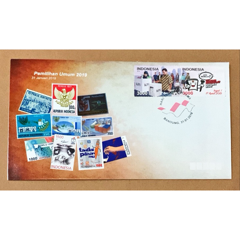 

PRANGKO INDONESIA 2019 SHP PEMILU. MINT.
