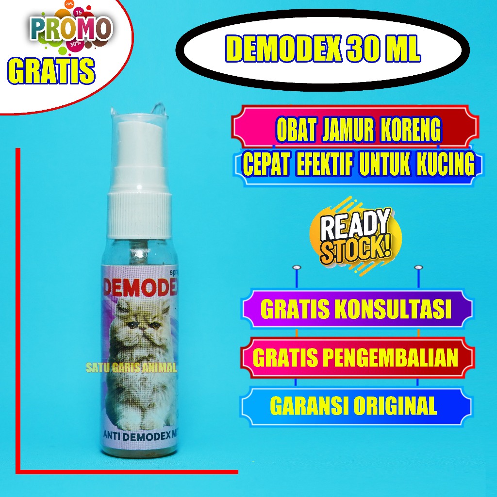 AMPUH AMPUH OBAT LUKA JAMUR KUCING BULU RONTOK BOTAK KORENG GATAL GATAL DEMODEX GARUDA SALE