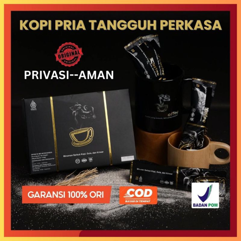 

KopiMoceerr Coffee Original Kopi Stamina Pria Kuat Tahan Lama 1 Box 8 Sachet Herbal Aman Di Konsumsi