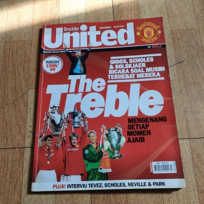 Majalah Inside united Indonesia the treble