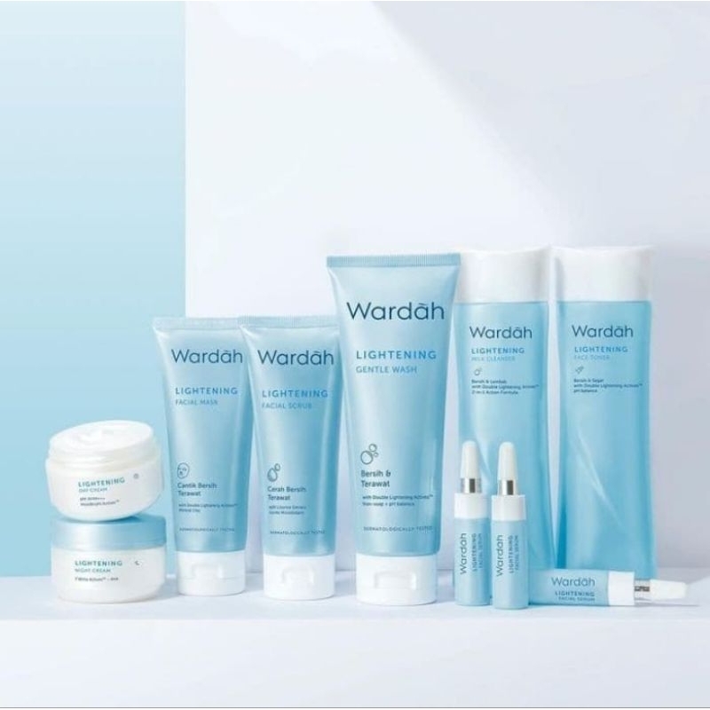 skincare WARDAH 1set