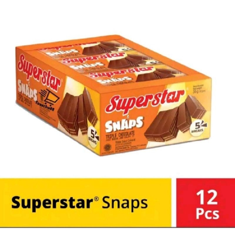 

Superstar SNAPS isi 12 bungkus 28gram