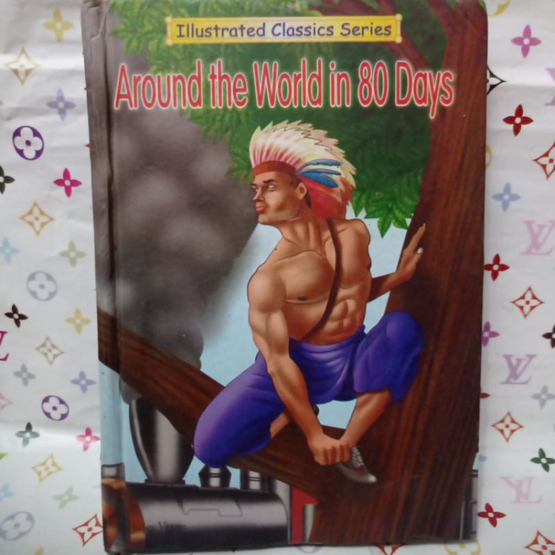 illustrated classics series around the world in 80 days