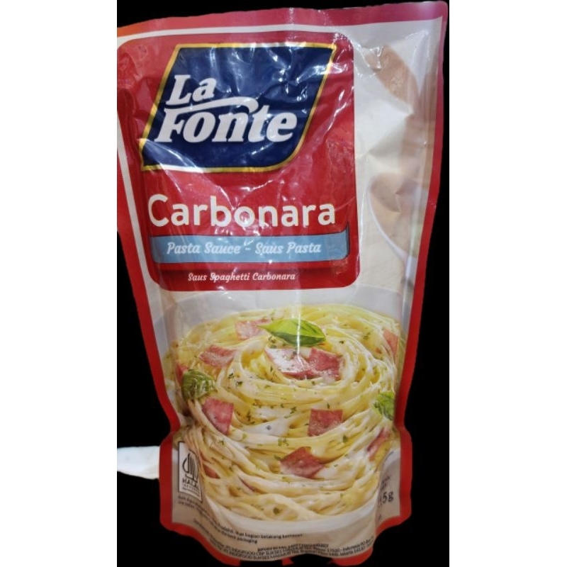 

Saus Spaghetti La Fonte Carbonara - 315g
