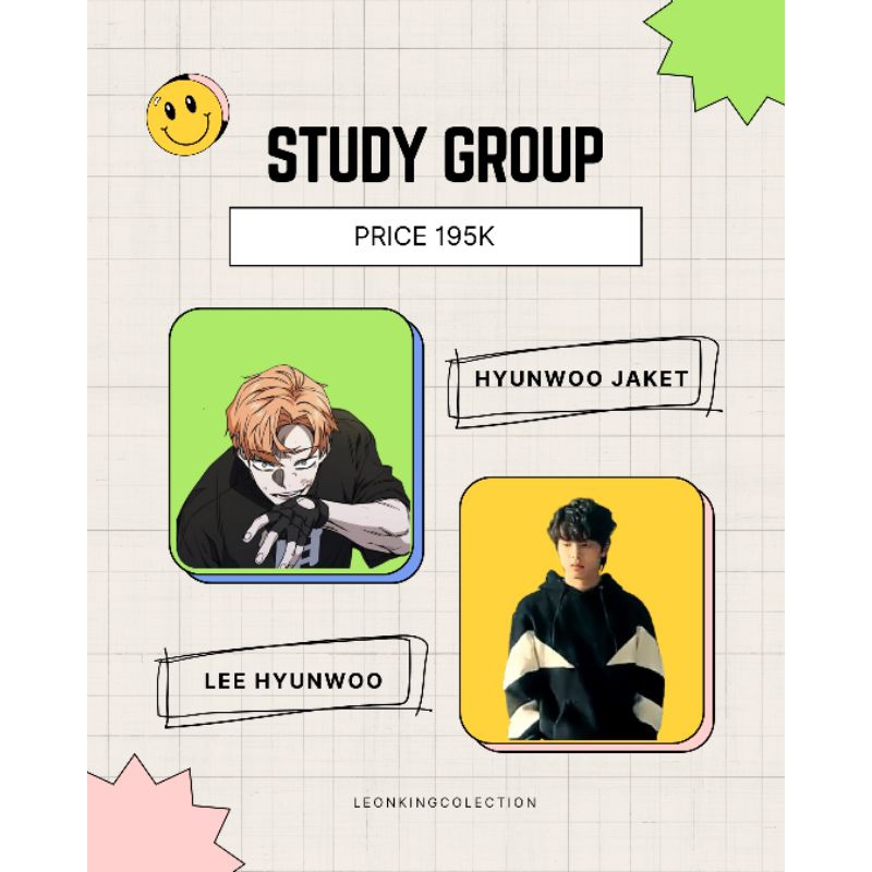 JAKET LEE HYUNWOO STUDY GROUP