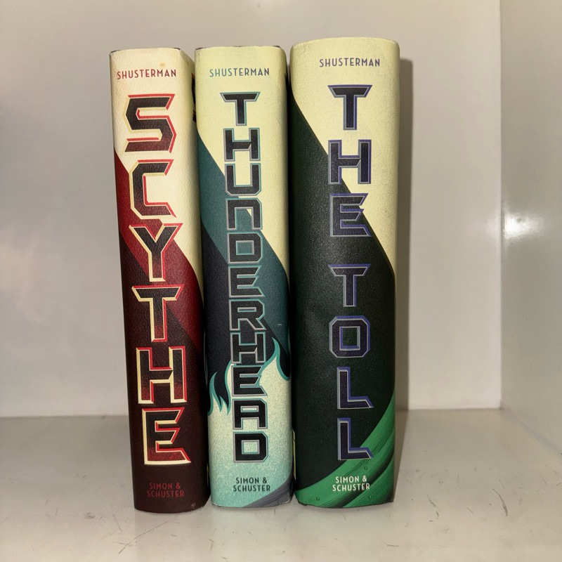 [PRELOVED] HC Hardcovers Arc of Scythe Trilogy by Neal Shusterman