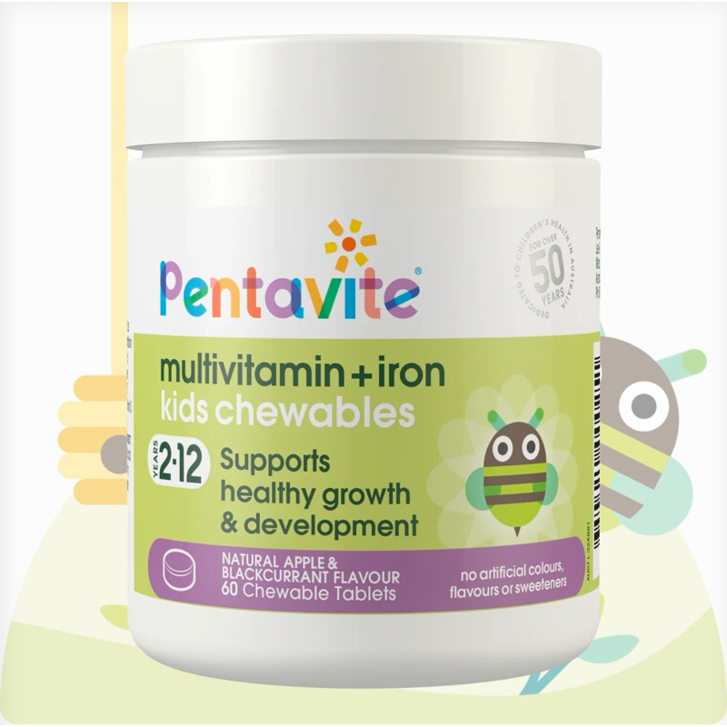 Pentavite Multivitamin + iron