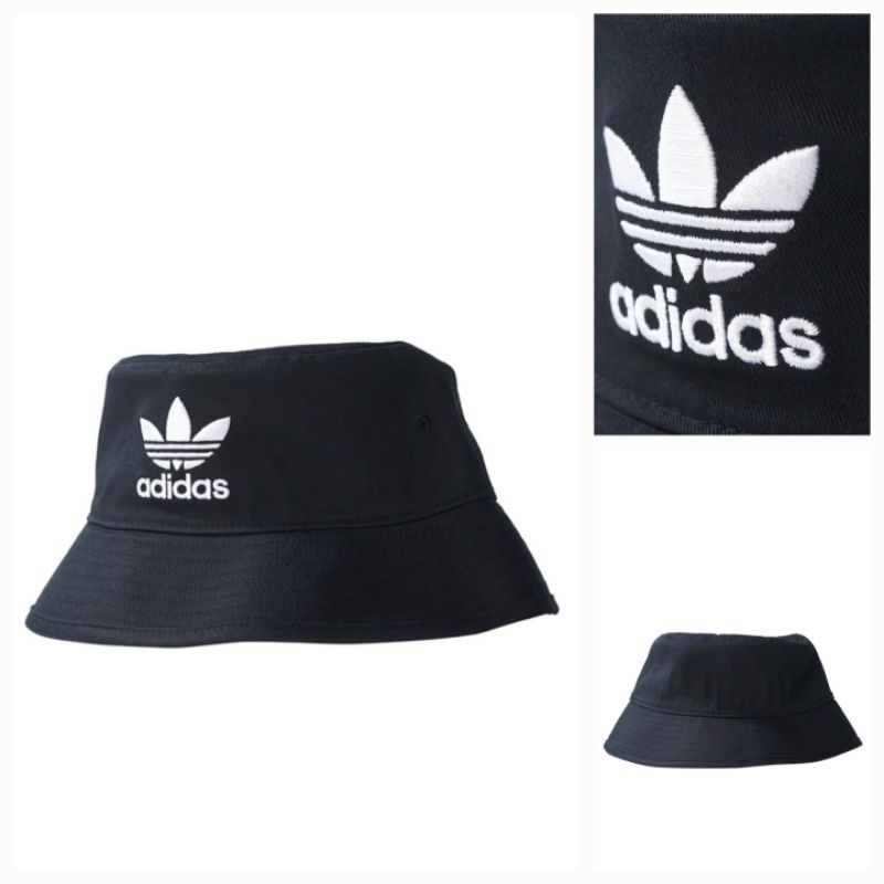 bucket hat adidas trefoil black BNWT/NEW