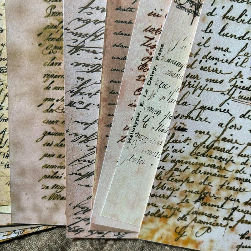 

deco paper letter theme, paper journal, paper scrapbook, paper deco, deco paper, jurnal, journaling kit, journaling, scrapbook kit, scrapbook material, journal set, journal supply, vintage paper, vintage journal, vintage paper letter