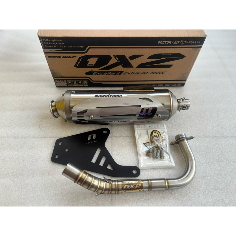KNALPOT STD RACING MIO ORIGINAL OX2 RACING EXHAUST