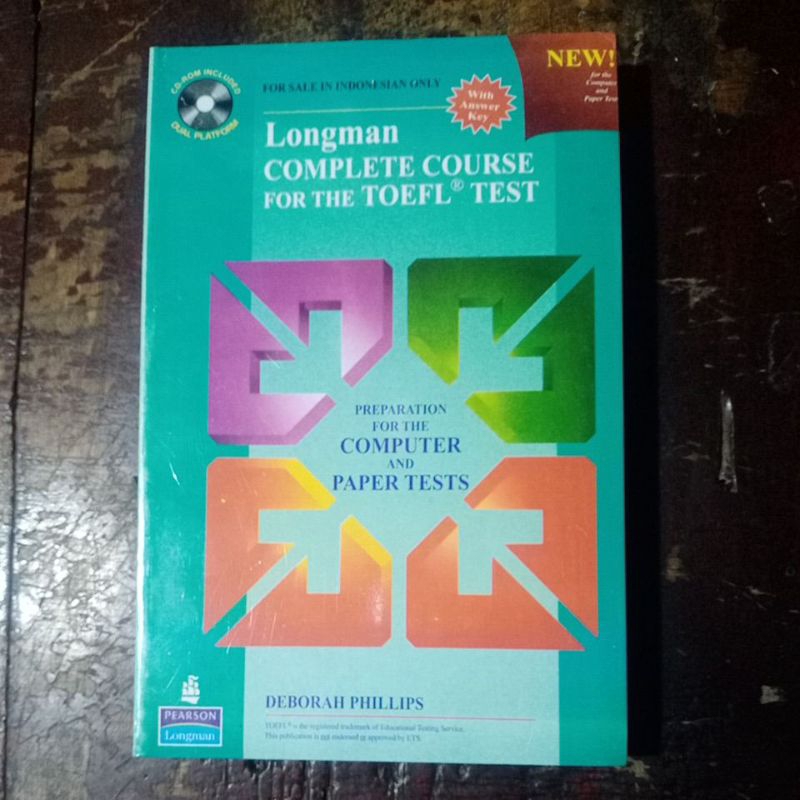 buku longman Complete Course For The Toefl Test