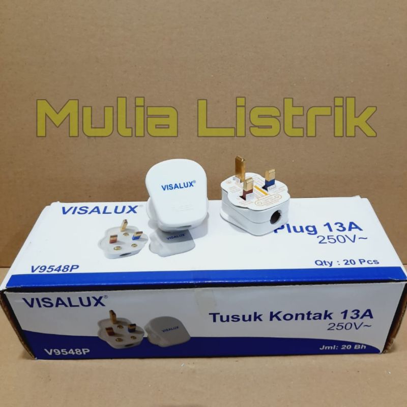 Steker kaki 3 Visalux steker AC Visalux