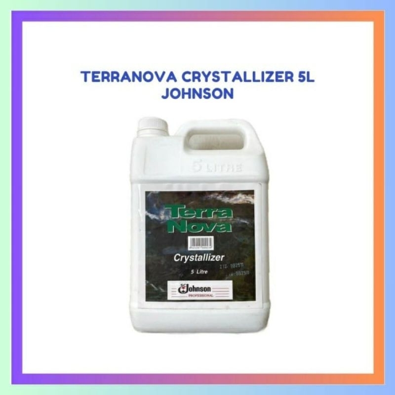 Johnson Terranova Crystallizer Obat Poles Marmer Teraso Jadi Mengkilap