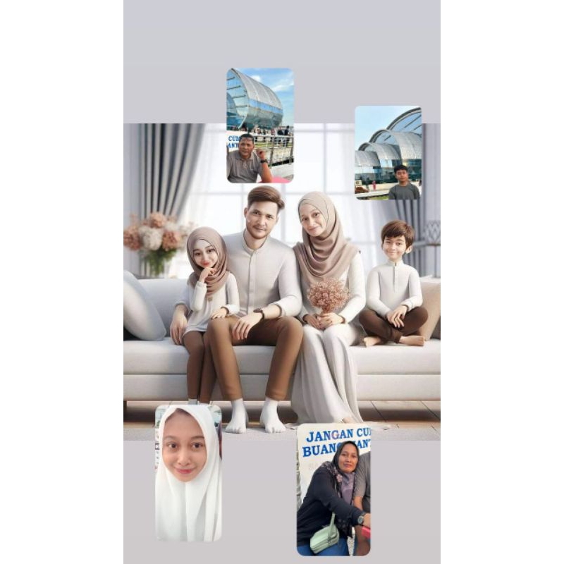 JASA EDIT FOTO KELUARGA