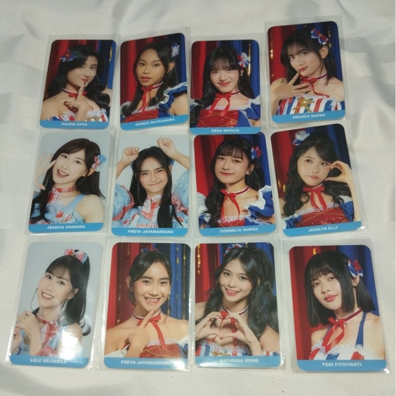 Photocard / PC Freya Jessi Oniel Lulu Kathrin Lyn Raisha Gendis Dena MnG Sukinanda 2025