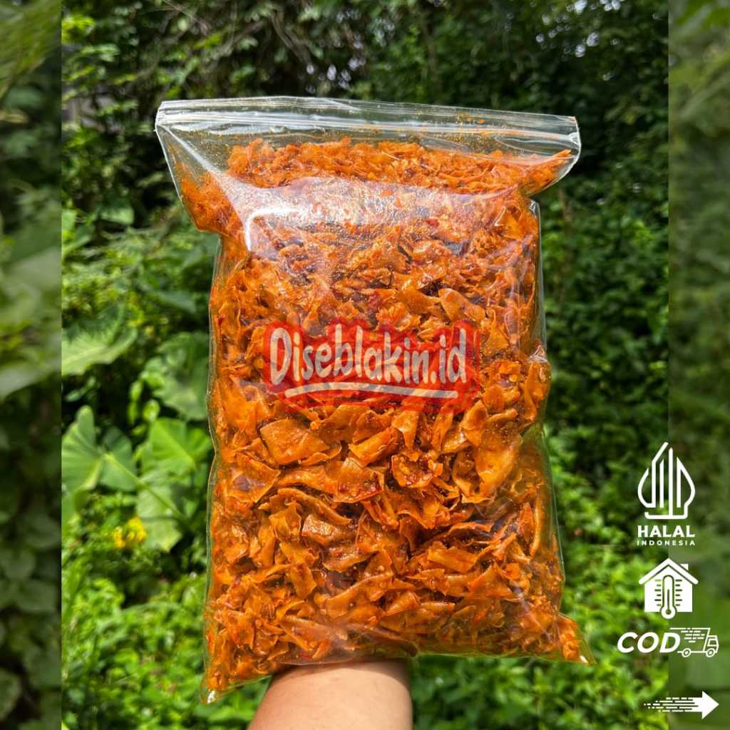 

Keripik Singkong Kriwil Pedas Asin / Diseblakin.id