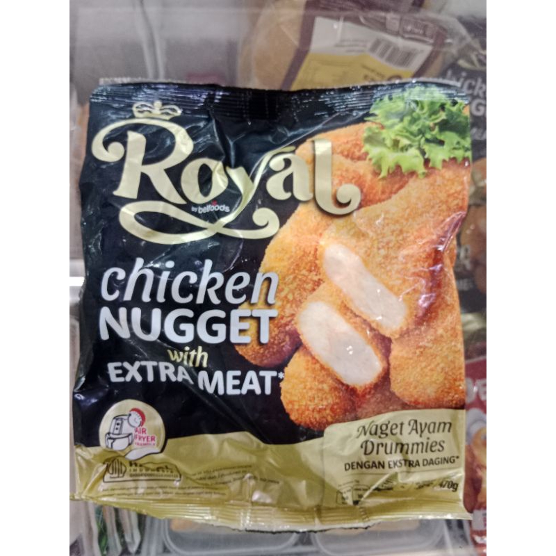 

Nugget ayam drummies Royal Belfoods