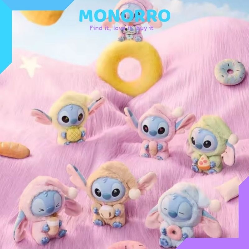 Ready ORI BlB Lilo Stitch Eat Something Before Sleep BB Stitch Pajamas Gantungan Tas Stitch