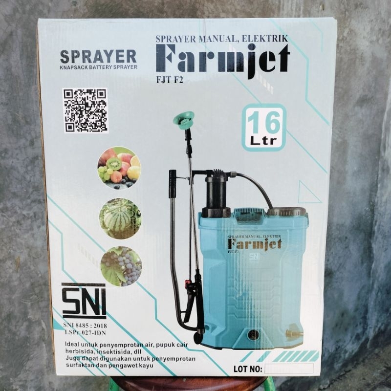 Semprot elektrik pertanian 16 liter sprayer elektrik untuk pertanian