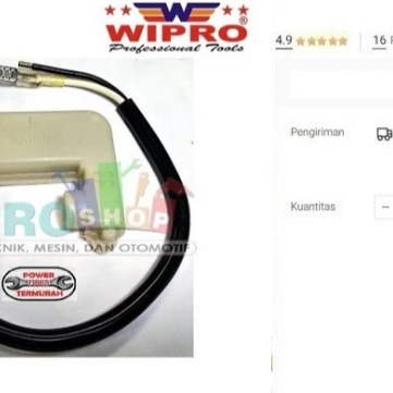 

Down Cover WIPRO Jet Cleaner APW 40 Pressure Switch Spare Part APW40