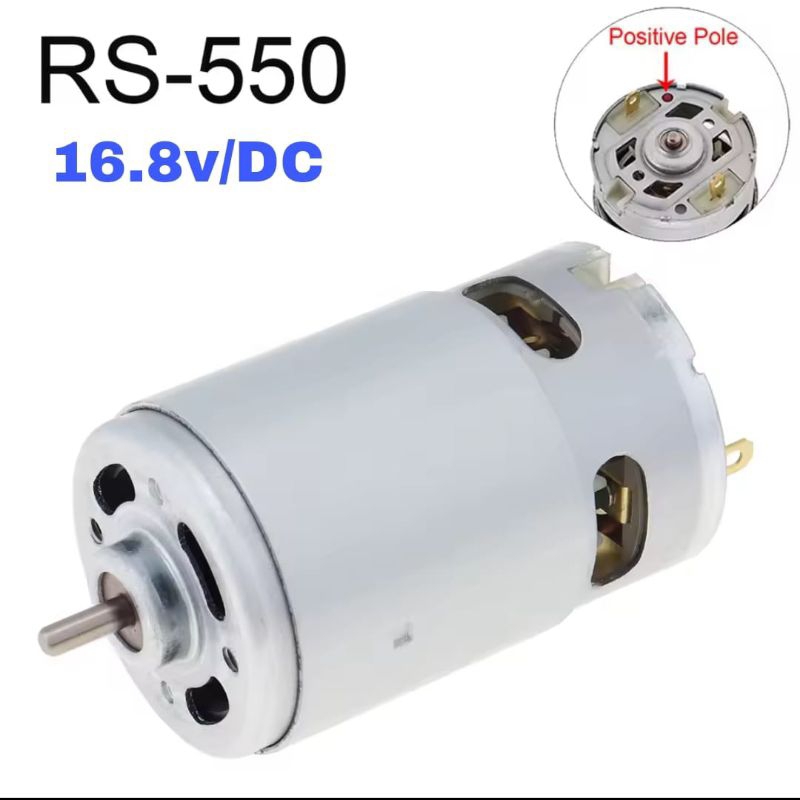 Dinamo Motor 16.8v DC Obeng Bor Baterai Cordless RS-550 RS550 550