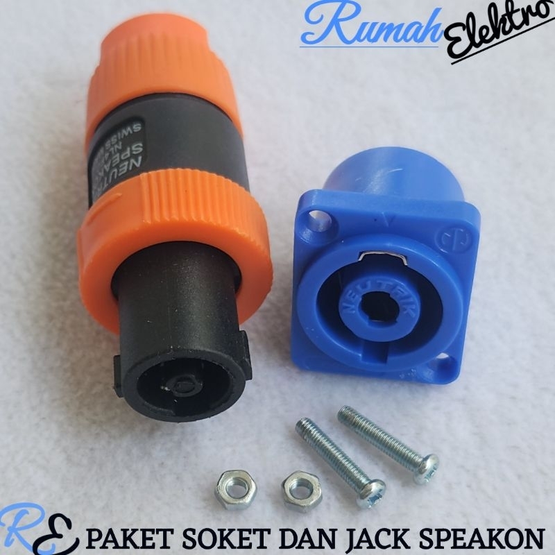 JACK dan SOKET SPEAKON