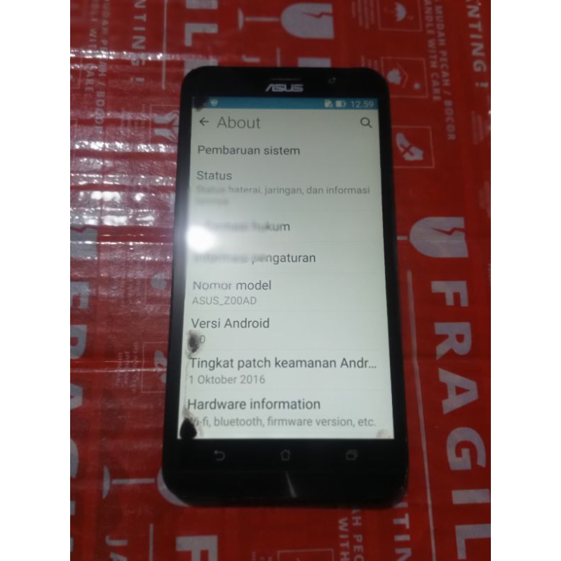 MESIN ASUS ZENFON2 Z00AD NORMAL