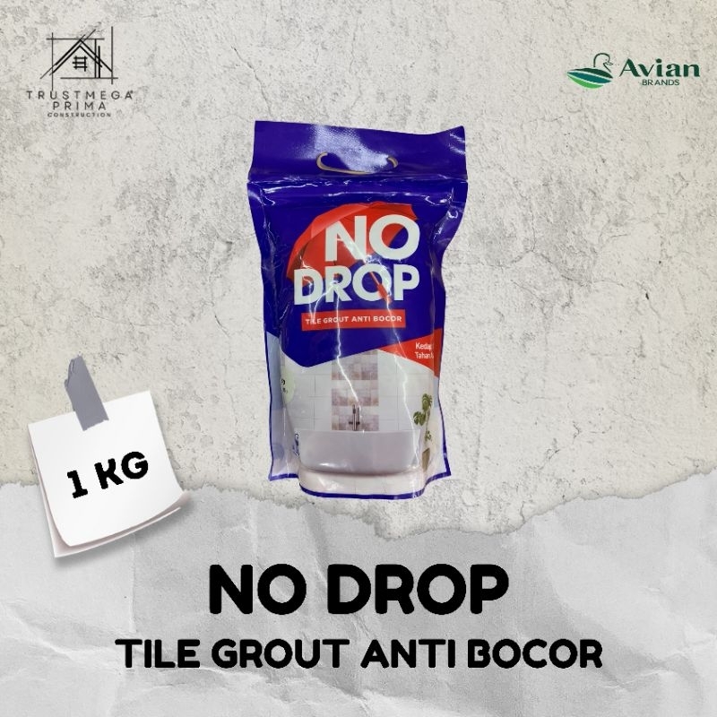 NO DROP TILE GROUT - NAT KERAMIK NO DROP 1KG