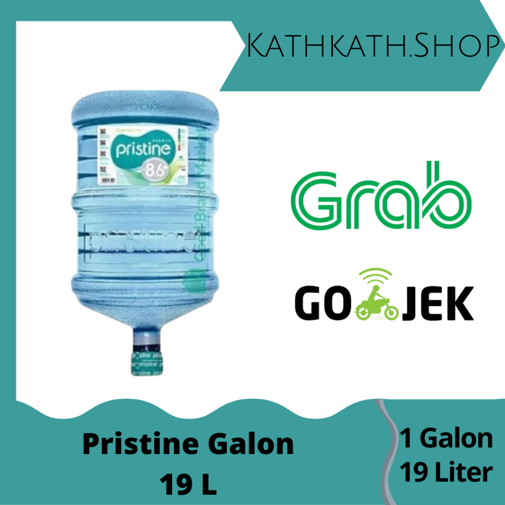 Pristine Galon 19L + Galon Kosong