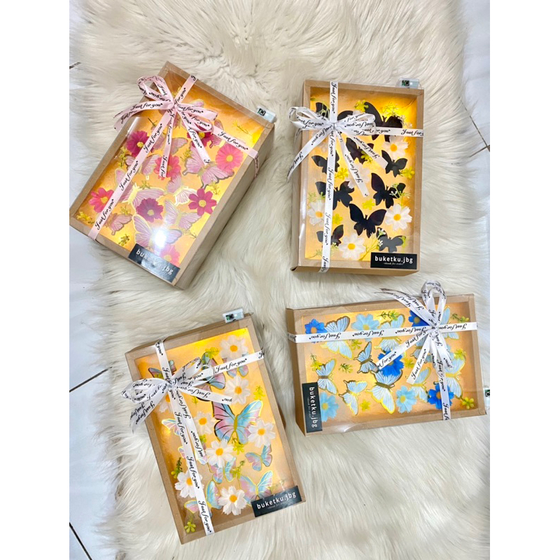 

gift box butterfly/gift ulangtahun/kado valentine