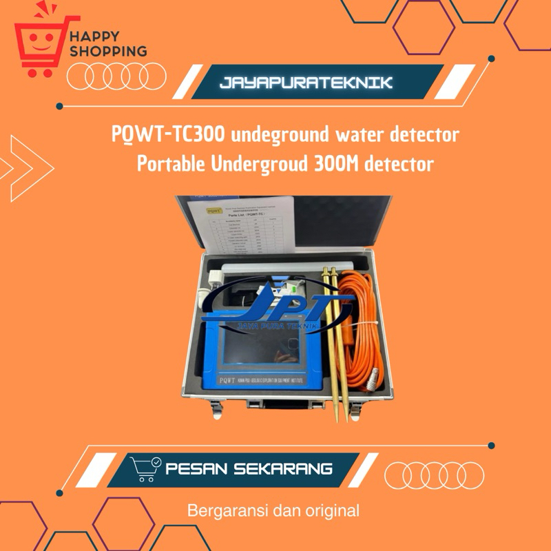 PQWT-TC300 undeground water detector Portable Undergroud 300M detector