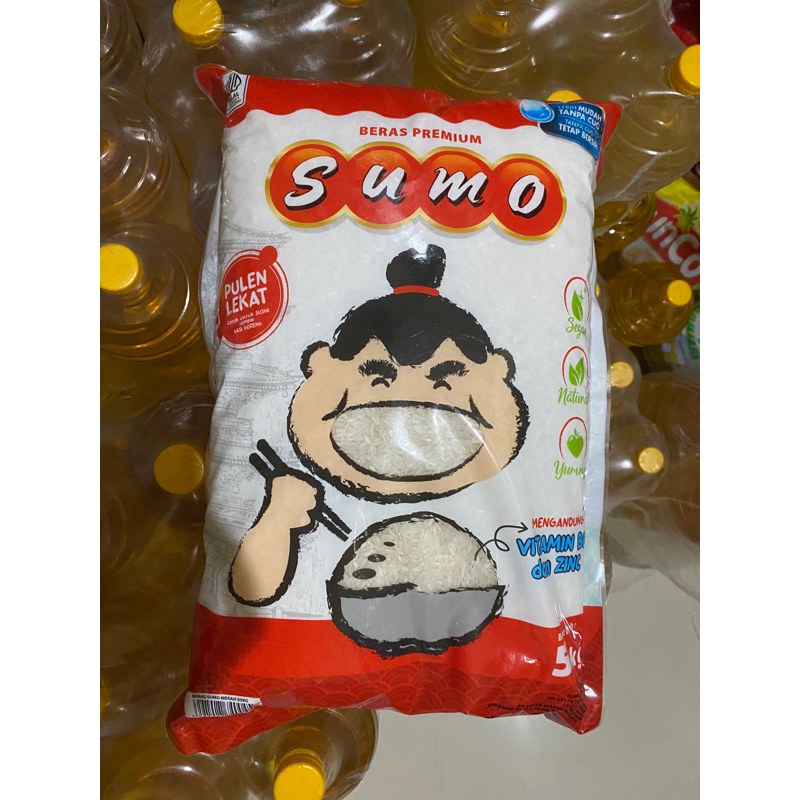 

Beras Premium Sumo Merah Ukuran 5kg