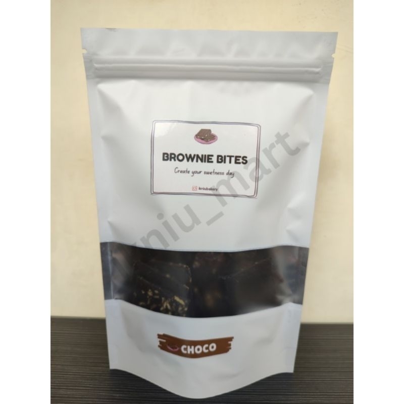 Brownie Bites Choco, Brownies Tipis Kering, Brownies Crispy