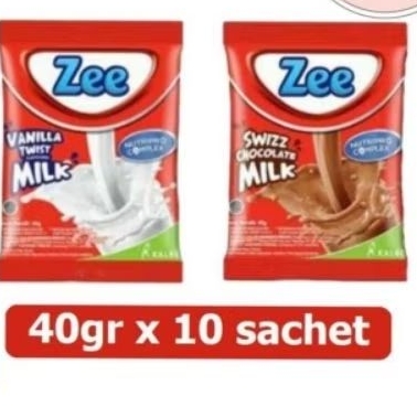 

Susu Zee Cokelat / Putih / vanila isi 10renceng