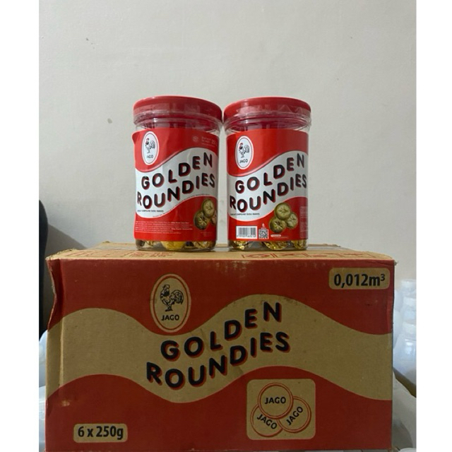 

GOLDEN ROUNDIES 250gr / COKELAT KOIN GOLDEN ROUNDIES/ COKELAT JAGO PROMO