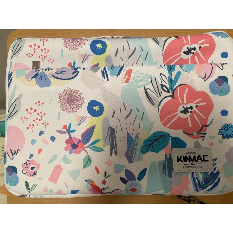 Tas Laptop KINMAC Flower Handstrap,Jinjing dengan Shockproof Waterproof 360 waterprotection
