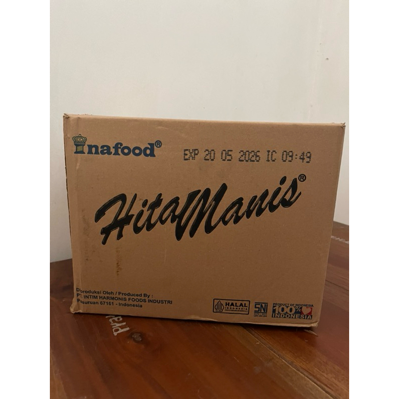 

(Dus/Karton) Hitam Manis Vanilla isi 36 pack