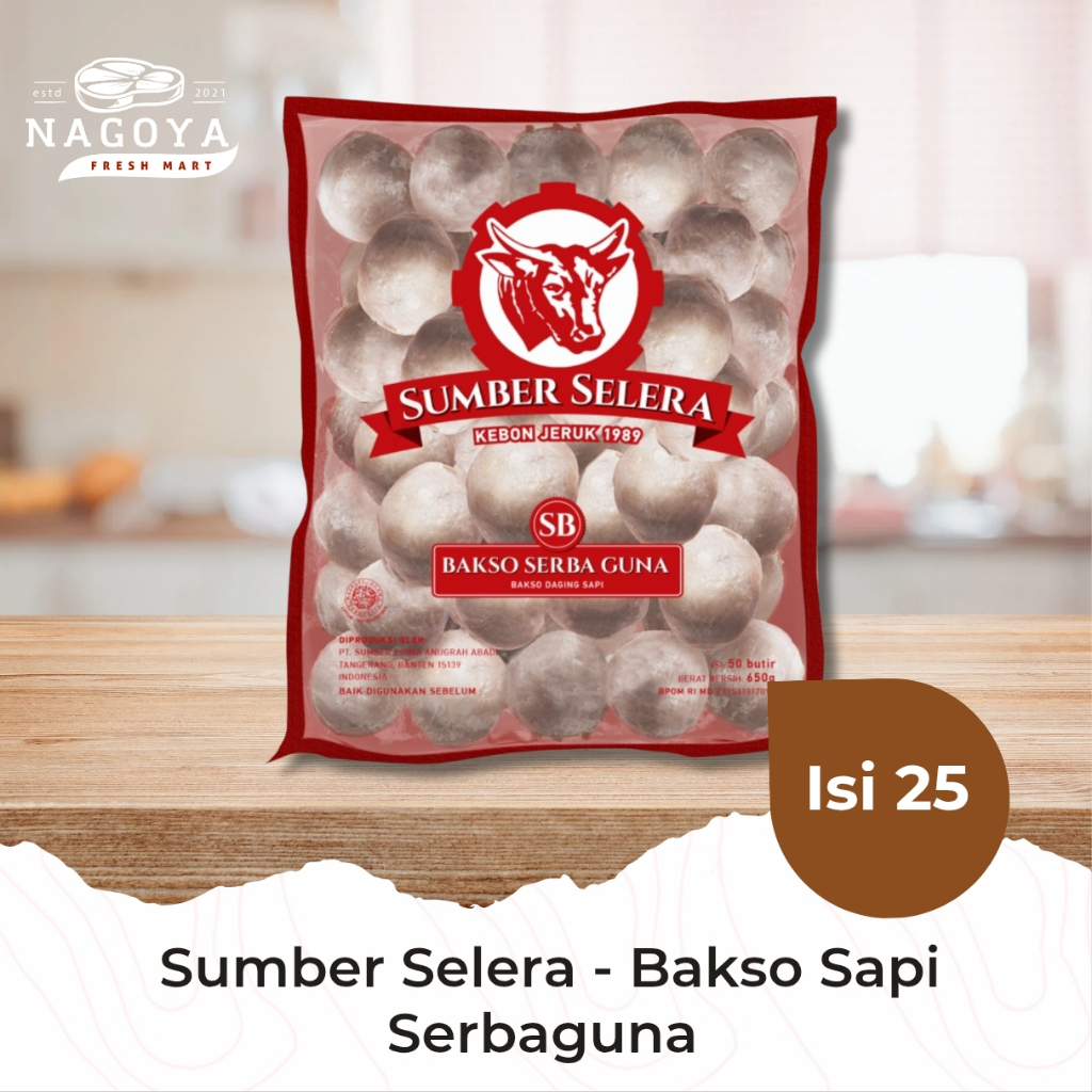 

Bakso Sapi Serbaguna - Sumber Selera - Isi 25 | Bakso Gurih