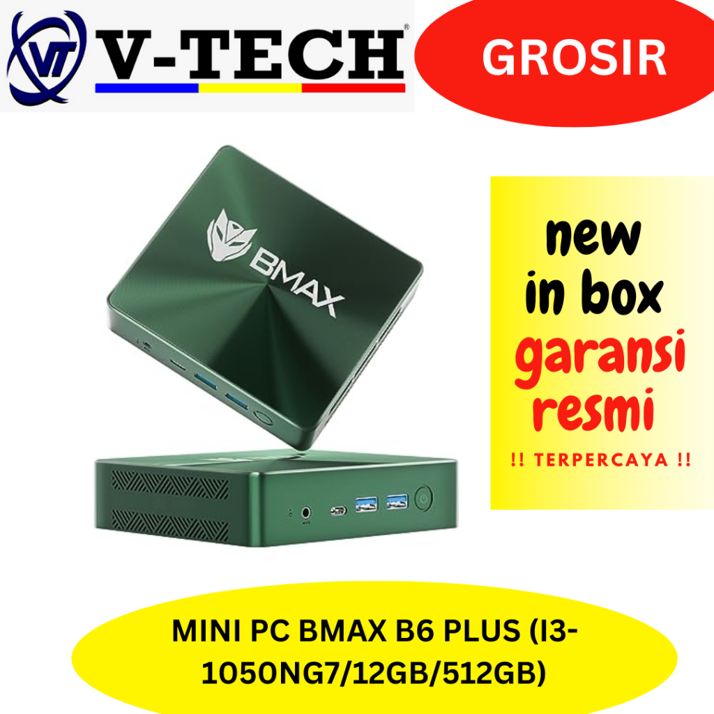 MINI PC BMAX B6 PLUS (I3-1050NG7/12GB/512GB)