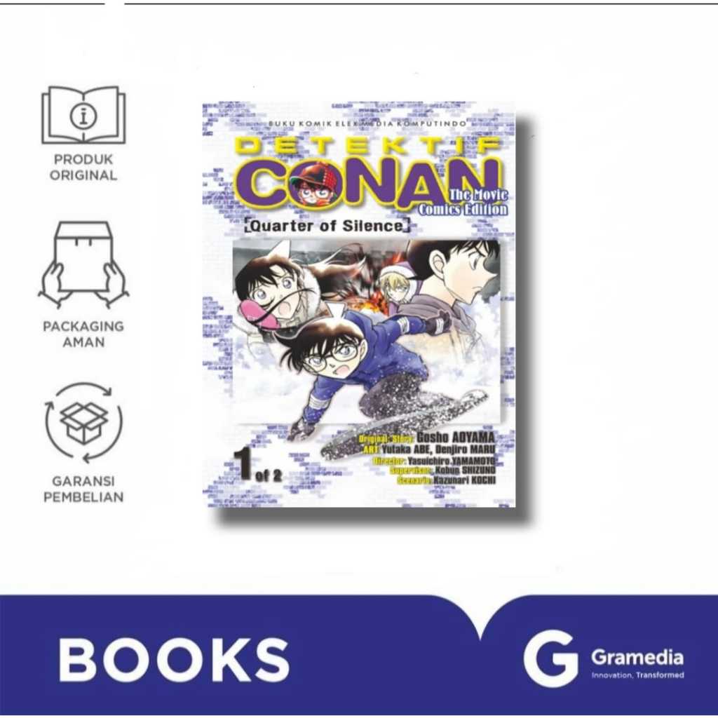 Gramedia - Detektif Conan The Movie: Quarter of Silence 01