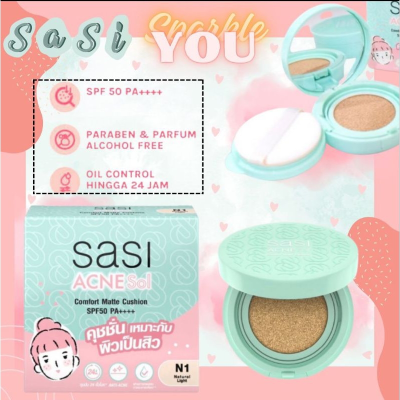 [ORI 100% THAI] Sasi Acne Sol Comfort Powder