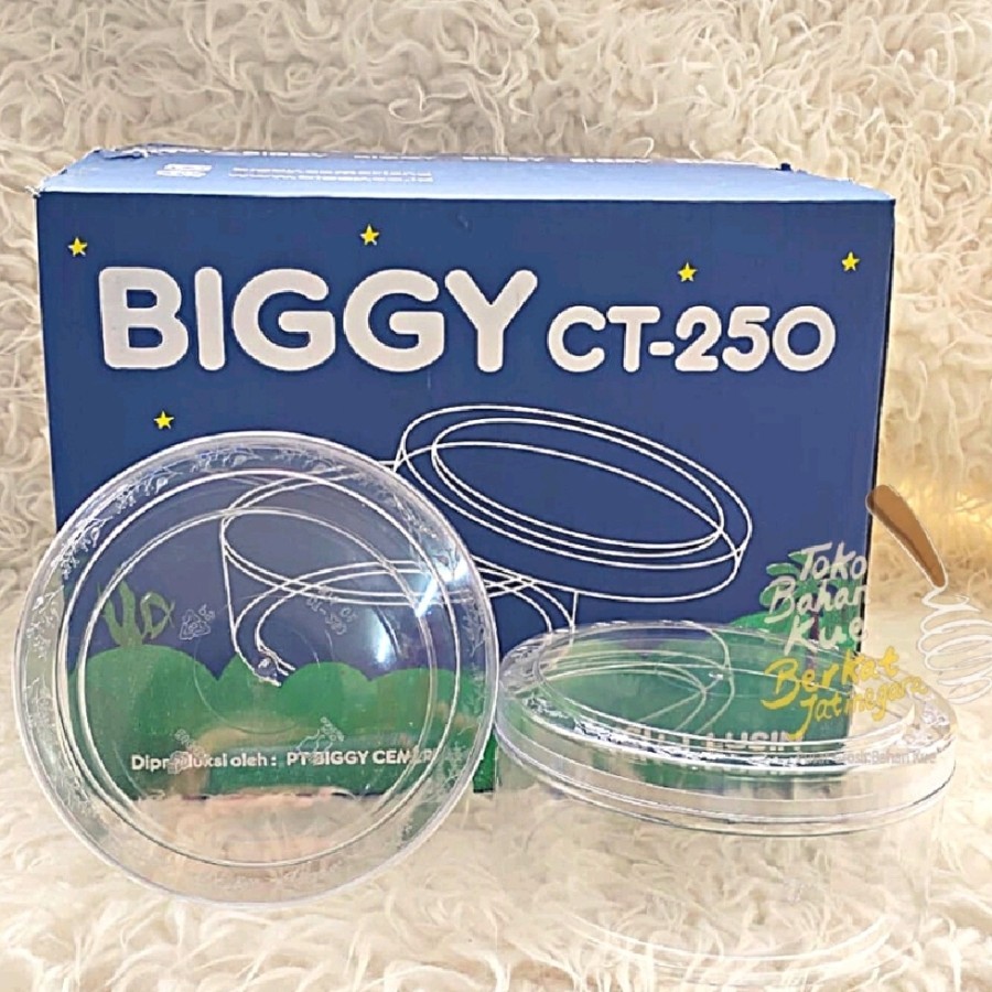 toples BIGGY 500gr isi 12pcs / Kotak nastar /Tempat  kue kering / toples mika