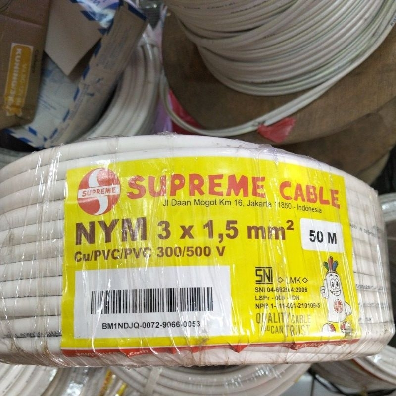 supreme kabel NYM 3x1.5 mm 50M