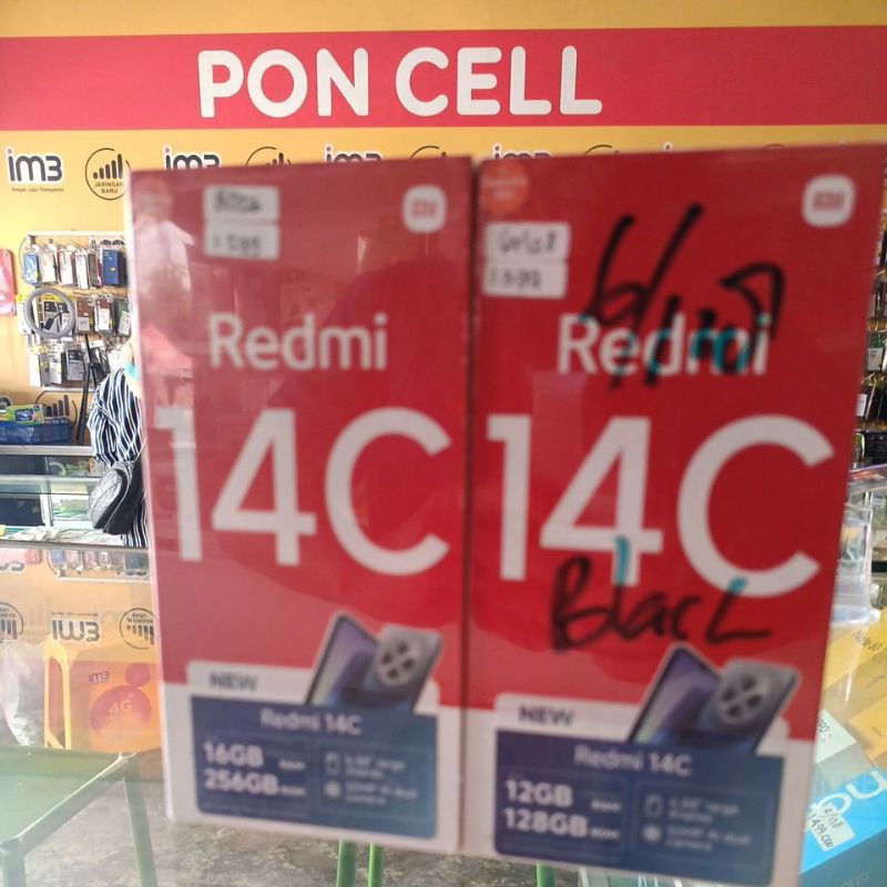 Redmi 14C 8/256 second garansi resmi