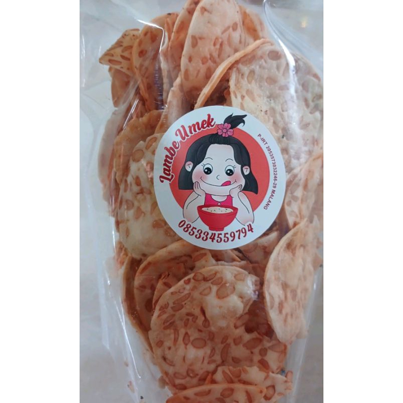 

Lambeumek Kripik Tempe