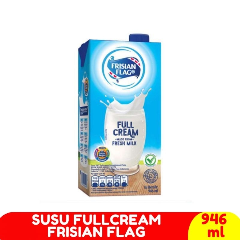 

SUSU UHT FULLCREAM FRISIAN FLAG 946 ML
