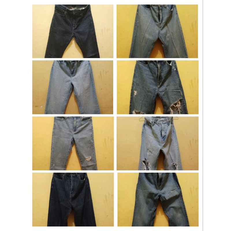Jeans UNIQLO Pria & Wanita